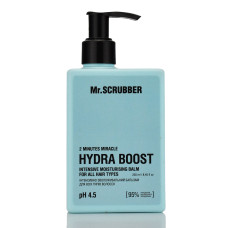 Интенсивно увлажняющий бальзам для волос для всех типов Moisturising Balm 2 Minutes Miracle: Hydra Boost Mr.SCRUBBER 250 мл