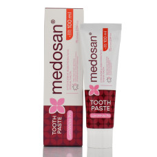 Зубная паста интенсивно отбеливающая с фтором 1000 Луми вайт Medosan Tooth Paste LumiWhite Pro 75 мл