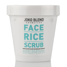 Рисовый скраб для лица с рисовой мукой и маслом абрикосовых косточек Face rice scrub  JOKO BLEND 100 г
