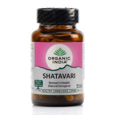Шатавари, Органик Индия / Shatavari, Organic India / 60 кап. фитоэстрогены