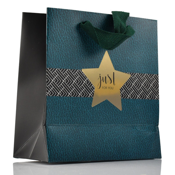 Подарочный пакет Just For You 15*14*7 см - 107
