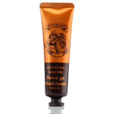 Крем для сухих рук с лошадиным маслом, horse yu hand cream, Miyueleni, 30g