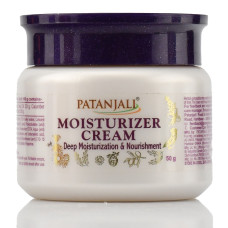 Индийский крем для глубокого увлажнения лица, Deep Moisturization Nourishment cream, Patanjali, 50g