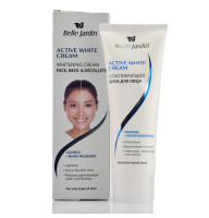 Освітлюючий крем для обличчя, Active White Cream, Licorice +white Mulberry, Belle Jardin, 75ml