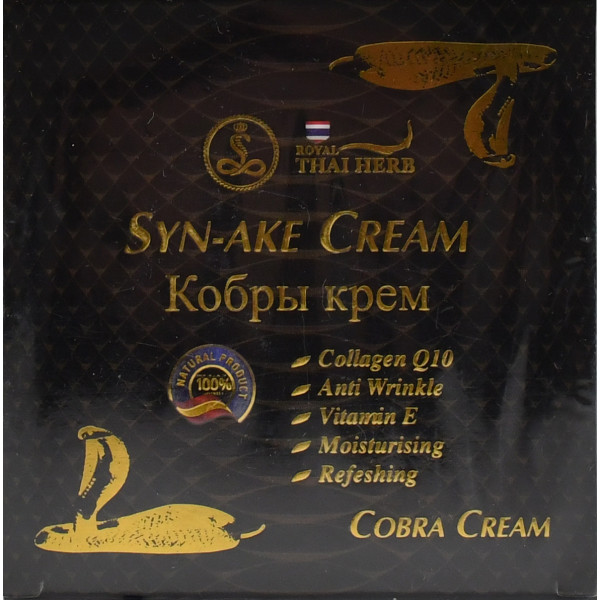 Антивозрастной змеиный крем для лица / Cobra Syn-Ake Cream, Nature Republic / 100 мл