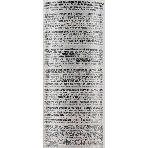 Двофазний спрей для сухого та зневодненого волосся, Laboratoire Ducastel Biphase Repair, Subtil, 200 ml