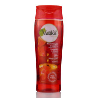 Шампунь с гибискусом для ежедневной очистки и укрепления волос Vatika Strengthening Oil Shampoo Natural Hibiscus 425 мл 