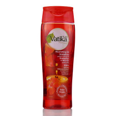 Шампунь с гибискусом для ежедневной очистки и укрепления волос Vatika Strengthening Oil Shampoo Natural Hibiscus 425 мл 