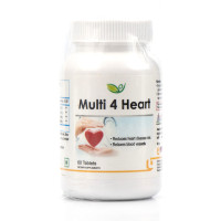 Комплекс витаминов для сердца Биотрекс Multi 4 Heart Biotrex 60 tab Q10, D3, B12, Фолиевая кислота