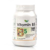 Вітамін В5 - 500мг Vitamin B5 Biotrex 500mg 60 veg.capsules