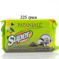 Мило для миття посуду Super Dishwash Bar (з лимоном та золою) Patanjali 225 г.
