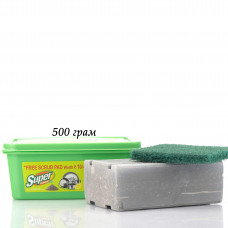 Мыло для мытья посуды Super Dishwash Bar (с лимоном и золой) Patanjali  500 г.