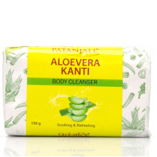 Мыло из алоэ, алоэвера, Aloevera Kanti, Body Cleanser, Patanjali, 150 g