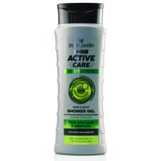 Гель для душа и шампунь 2 в 1, Hair and Body Shower Gel, Sport Active, Belle Jardin, 400 ml