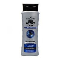 Гель для душа и шампунь 2 в 1, Hair and Body Shower Gel Extreme Energy, Belle Jardin, 400 ml