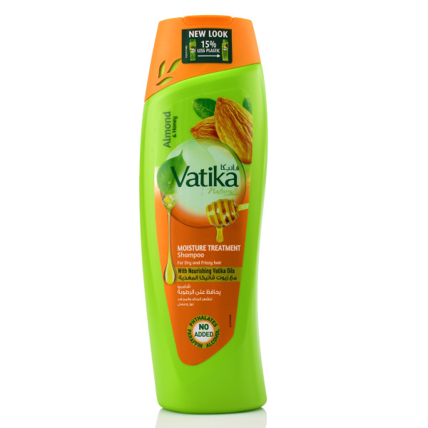 Шампунь с маслом миндаля и медом, Ватика , Dabur Vatika Moisture Treatment Shampoo , 400 мл