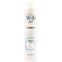 Шампунь для тонких и поврежденных волос Кератин, Shampoo Keratin, You Look, 250 ml