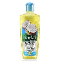 Масло для волос с кокосовым маслом, Dabur Vatika Ватика Coconut Enriched Hair Oil 200 мл