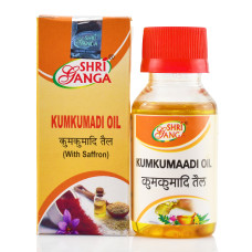 Шафрановое масло для лица Кумкумади, Шри Ганга , Shri Ganga , 50 мл