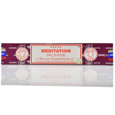 Аромапалочки, благовония "Медитация" , Meditation, Satya, 15 гр