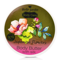 Крем батер для тела с японским цветком, Body Butter with Japanese Flower, Belle Jardin, 300 ml