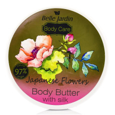 Крем батер для тела с японским цветком, Body Butter with Japanese Flower, Belle Jardin, 300 ml