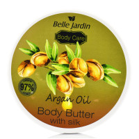 Крем батер для тела с аргановым маслом, Body Butter with Argan Oil, Belle Jardin, 300 ml