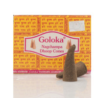 Конусы Нагчампа Голока Goloka Nagchampa Dhoop Cones  10шт