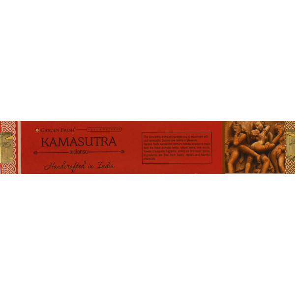 Аромапалочки Благовония пыльцовые КАМАСУТРА (ладан) Kamasutra Premium Garden Fresh 15g