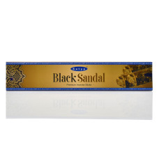 Аромапалочки инсдийские благовония Черный Сандал, Black Sandal, 20 шт