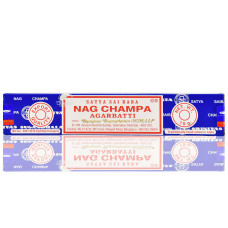 Аромапалочки, Благовония,  пыльцовые,  Satya Nag Champa, 15 гр 
