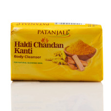Мыло Сандал и куркума , Haldi Chandan Soap,Patanjali , 75 г