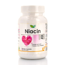 Ниацин Витамин B3 Биотрекс Niacin Biotrex 60 Veg capsules