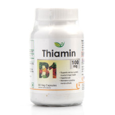 Тиамин Витамин В1 Thiamin 100mg Biotrex 60 veg.capsules 
