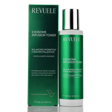 Тонер с экзосомами центели для увлажнения и восстановления кожи Exosome Infusion Toner Revuele 200 ml