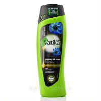 Шампунь для роста волос, с маслом черного тмина, Ватика , Dabur Vatika Black Seed Shampoo , 400 мл