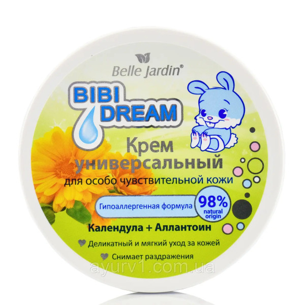 Детский универсальный крем с колендулой и аллантоином, Belle Jardin, 200мл