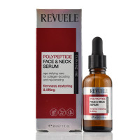 Антивозрастная сыворотка для лица и шеи с полипептидами, Рolypeptide Face Neck Serum, Revuele, 30ml