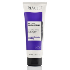 Крем для тела с ретинолом, стимуляция коллагена и подтягивания, Retinol Body cream, Revuele, 250 ml