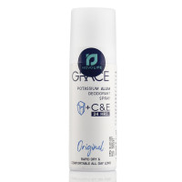 Натуральний дезодорант спрей алуніт, кристал, Spray Deodorant, Grace, 50 мл