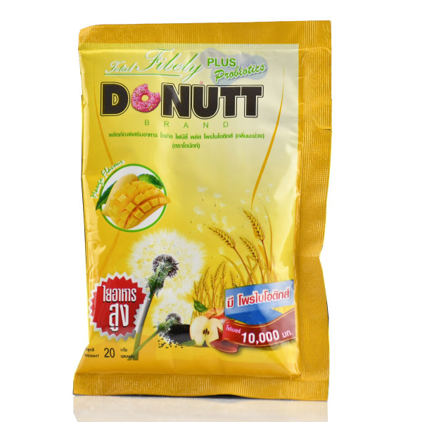 Детокс-напиток MANGO от Donutt, 1 пактик 20г похудения, клетчатка 