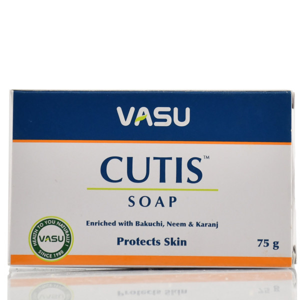 Аюрведичне мило Кутіс Vasu Cutis 75g при акне та запаленнях