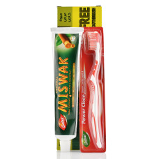 Мисвак зубная паста Miswak ORIGINAL + Зубная щетка, Dabur, 190г