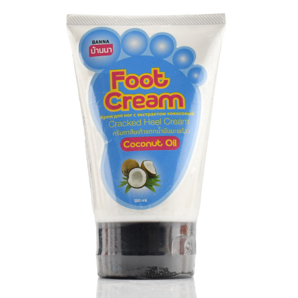 Кокосовый  крем для ног Foot Cream Coconut  Banna 120 ml