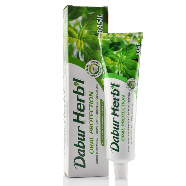 Зубная паста базилик Dabur Herbl Basil 150г