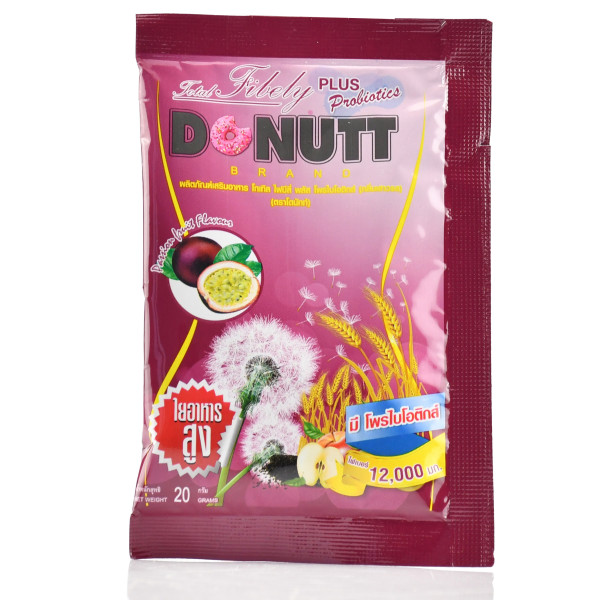 Детокс-напиток МАРАКУЙЯ от Donutt, 1 пакетик 20г похудение, клетчатка