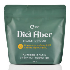 Клетчатка, похудение Diet Fiber Green visa 300g кишечник, пищеварение