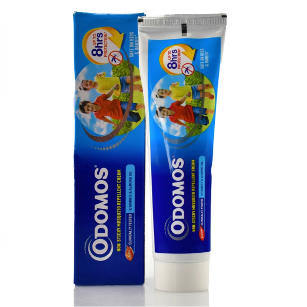 Антимоскитный крем, Одомос, ОРИГИНАЛ Дабур, Odomos, Mosquito Repelent Cream, Dabur, 100g