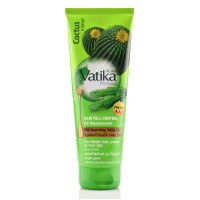 Незмивний крем проти випадіння волосся, з кактусом, Vatika Oil Replacement Hair Fall Control 200ml