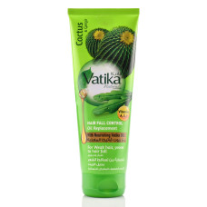 Крем от выпадения волос с кактусом Ватика Дабур Vatika Oil Replacement Hair Fall Control 200ml